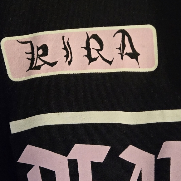 Death Note Amane Black & Pink Long Sleeve Tee Anime/Manga Character Women size M - Picture 9 of 12